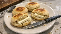 Arepas andinas de trigo: suaves, esponjosas y listas en sartén